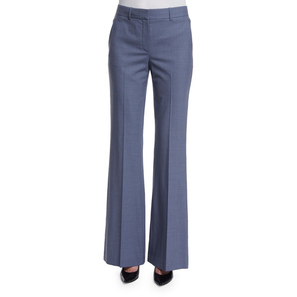 Theory Jotsna Women’s Slate Blue Trousers, Sz 6, NWOT